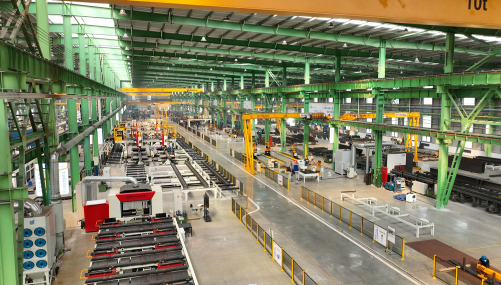 H型鋼智能生產線